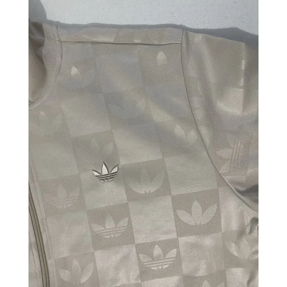 Adidas Originals Monogram All Over Print Regular Tracksuit Bliss Size L